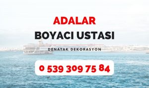 adalar boyacı ustası, boyacı telefonu, adalar ev boyama